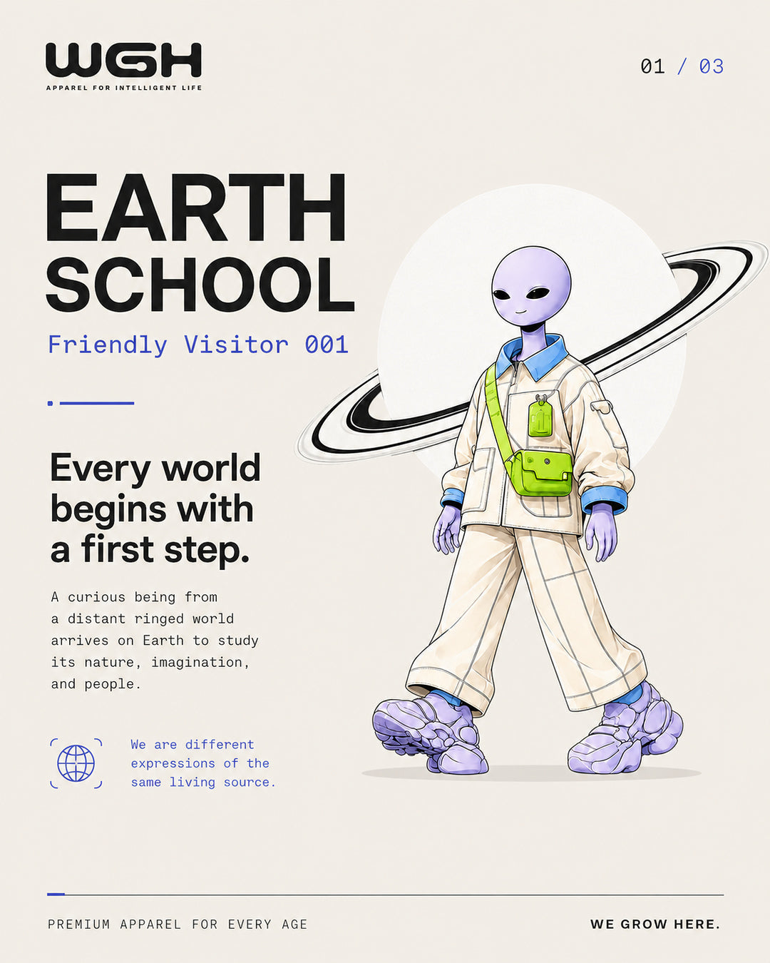 The First Arrival: Meet Friendly Visitor 001