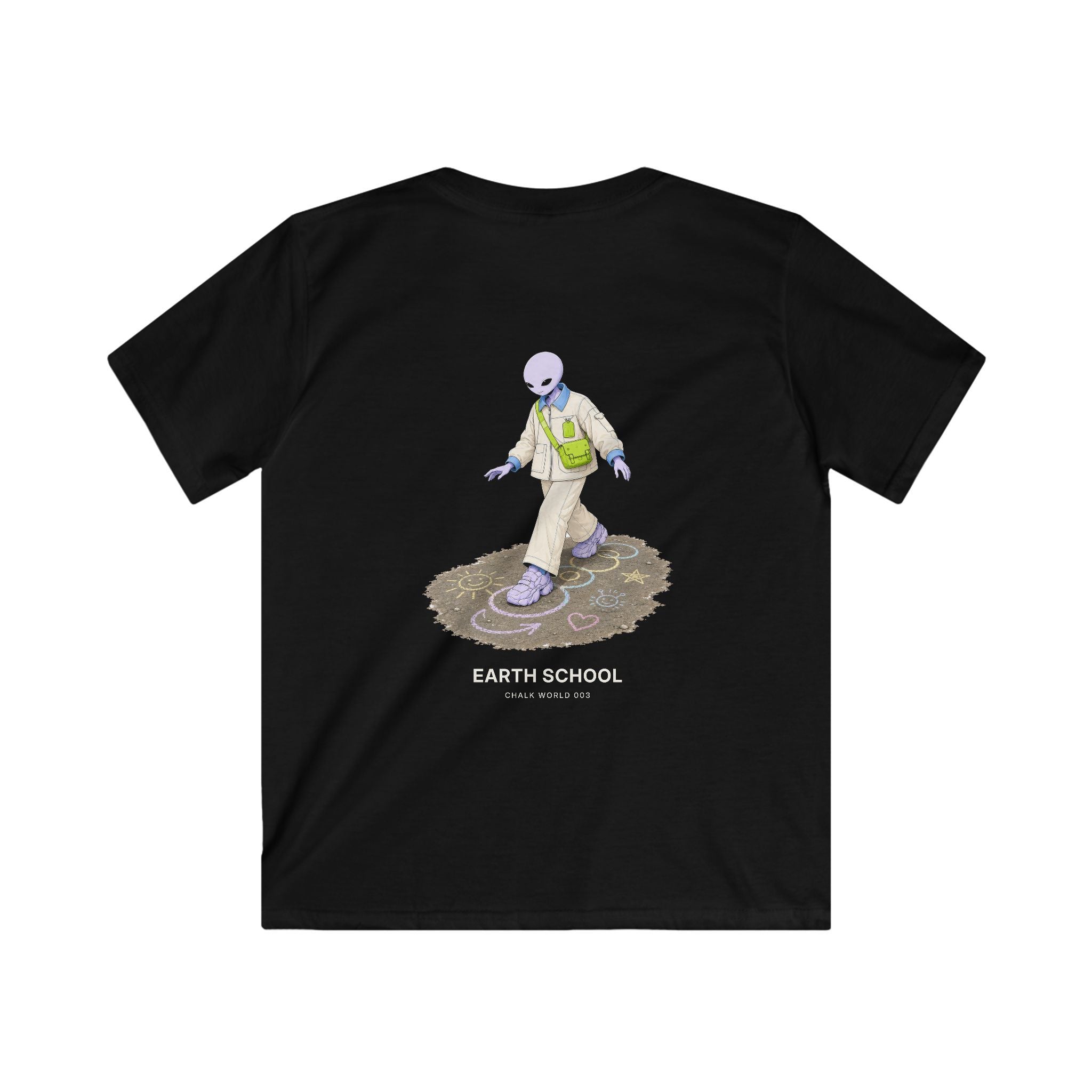 Y-WGH Earth School™ Chalk World Tee