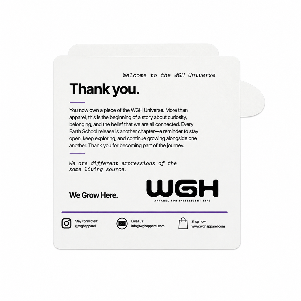 WGH Earth School™ Chalk World 003 Vinyl Sticker