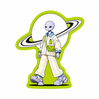 We Grow Here™ Friendly Visitor 001 | Vinyl Sticker